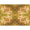 thumbnail image 1 of Ahgly Company Machine Washable Indoor Rectangle Transitional Beer Orange Area Rugs, 6' x 9', 1 of 7