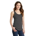 thumbnail image 4 of Port & Company Ladies Core Cotton Tank Top-L (Charcoal), 4 of 6