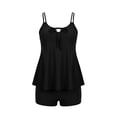 thumbnail image 4 of Fewfanhot Swim Suits for Women 2026 Swimsuit with Tank Top Sports Bra Bathing Swim Suit 2026, 4 of 5
