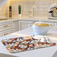 thumbnail image 6 of Cute Hamsters Strawberry Daisy Drying Mat for Kitchen Counter 18x24 In Absorbent Microfiber Reversible Mats Dish Drainer Protector Rack Pad for Coffee Bar Table, 6 of 8