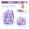 thumbnail image 3 of Mochila PIG PIG GIRL para niñas con lonchera, juego de 3 piezas - Galaxy, 3 of 9