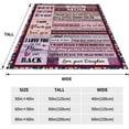 thumbnail image 2 of Mom Gifts Mothers Day Blanket Gifts for Mom Blankets for Mom from Daughter to My Mom Blanket Mom Birthday Gifts Christmas Thanksgiving Gifts Throws Blankets 50"x60", 2 of 6