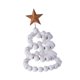 thumbnail image 5 of Mini árbol de Navidad de escritorio con adorno de estrella, estatua decorativa para el hogar, árbol de Navidad Blanco, 5 of 9