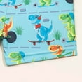 thumbnail image 7 of Hifoo Child Swimwear Two Piece Toddlers Baby Boys O-Neck Long Sleeve Cartoon Cute Kids Student Swimsuit Birthday Vacation Pool Beach Summer Swim Wear, 7 of 7