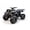 Black, variant on X-PRO COUGAR UT 200 Utility ATV with Automatic Transmission w/Reverse, Electric Start! Big 21"/20" Aluminum Wheels!