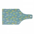 thumbnail image 1 of Bird on a Wire Cutting Board, Cheerful Nursery Pattern of Continuous Winged Animal and Clouds, Decorative Tempered Glass Cutting and Serving Board, in 3 Sizes, by Ambesonne, 1 of 2