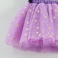 thumbnail image 4 of Yammkia Pink Tutu Toddler Layered Tulle Tutu Skirt for Girls Birthday Girl Ballet Tutu Skirt,Purple 9-11 Years, 4 of 4