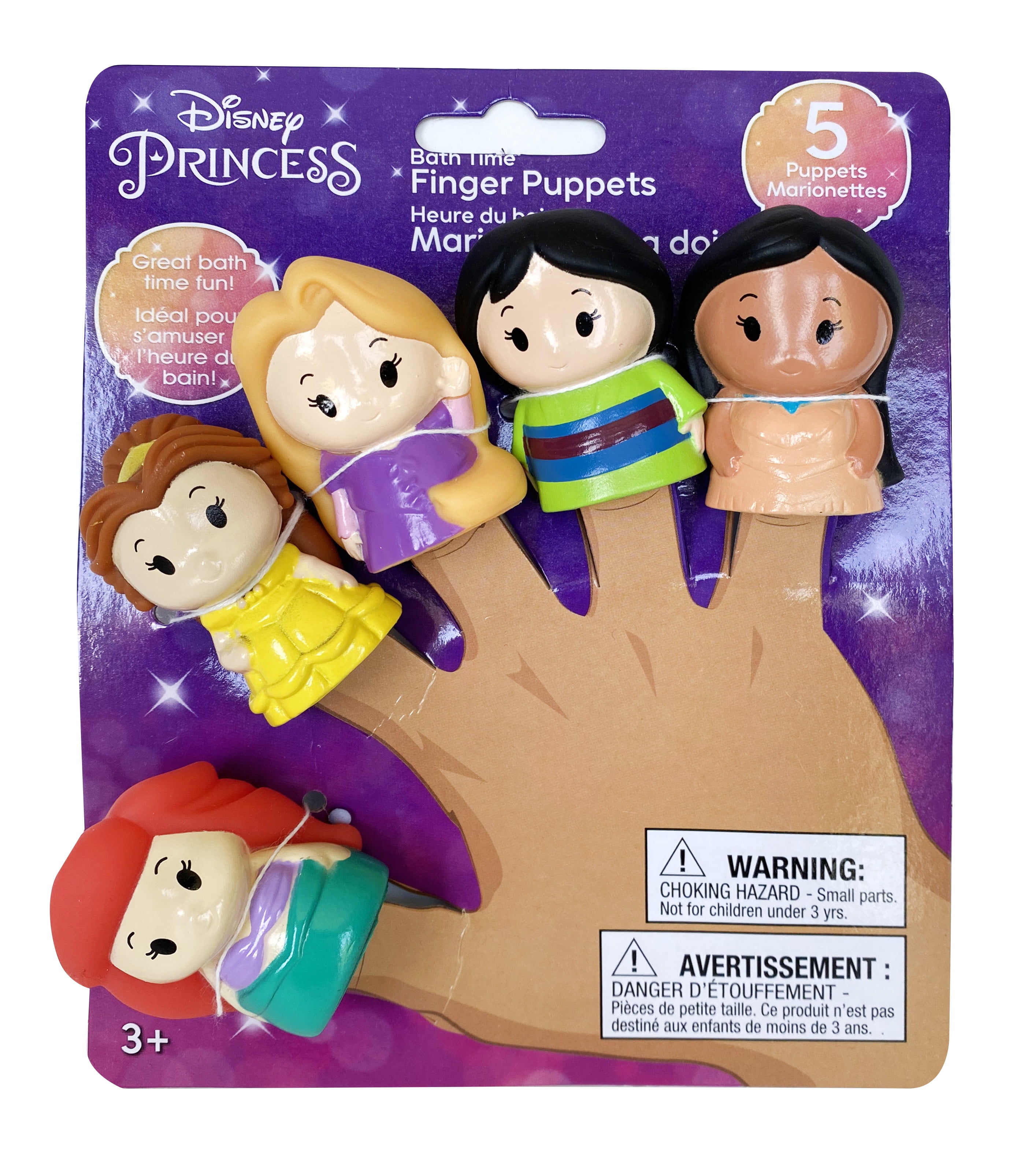 Princess Belle & Friends Finger Puppets