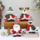 thumbnail image 2 of Christmas Doll Snowman Elk Deer Penguin Ornament Desktop Ornament Christmas Gift Christmas Decorations suministros navideños, 2 of 5