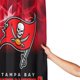 thumbnail image 4 of Cortina de ducha de secado rápido impermeable para baño de los Buccaneers, cortina de ducha con ganchos, decoración de fútbol americano, juego de cortinas de ducha para baño de plástico de 72 x 72, 4 of 8