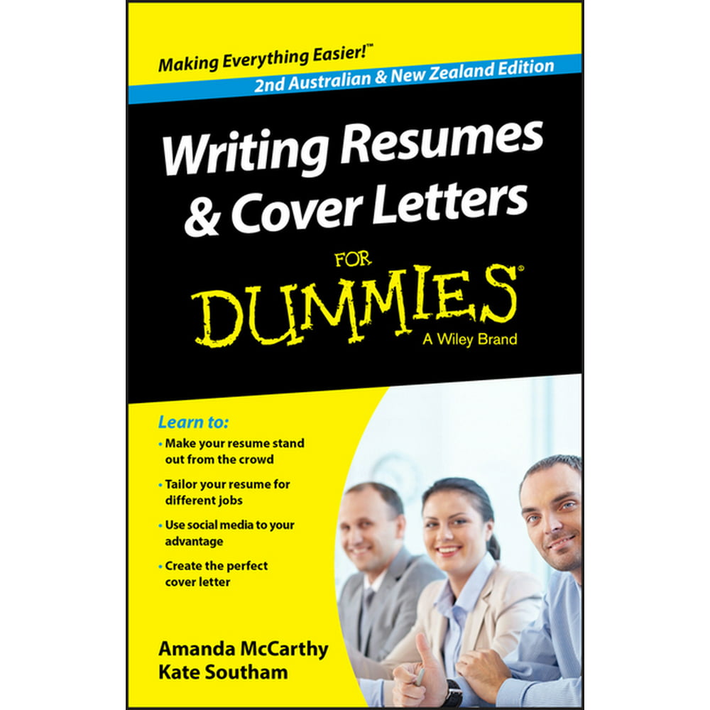 resume writing for dummies
