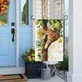 thumbnail image 2 of Summer Cat and Lemon Garden Flags 12×18 Inch Double Sided Decorative Yard Banner Seasonal Flag for Outdoor Outside Decor, 2 of 6