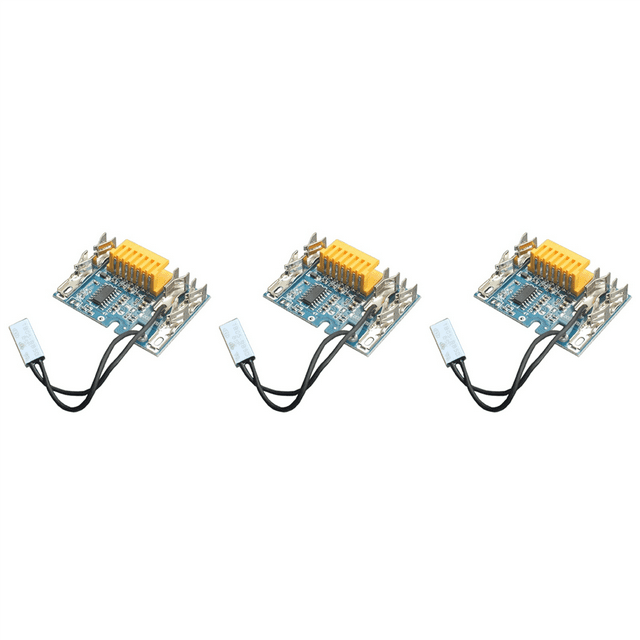 3X 18V Replacement Battery PCB Chip Board BMS PCB Charging Protection Board for BL1830 BL1840 BL1850