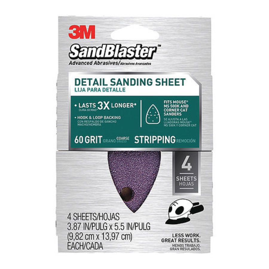 3M 36802171 60Grit SandBlaster Sand Paper for MS 500K
