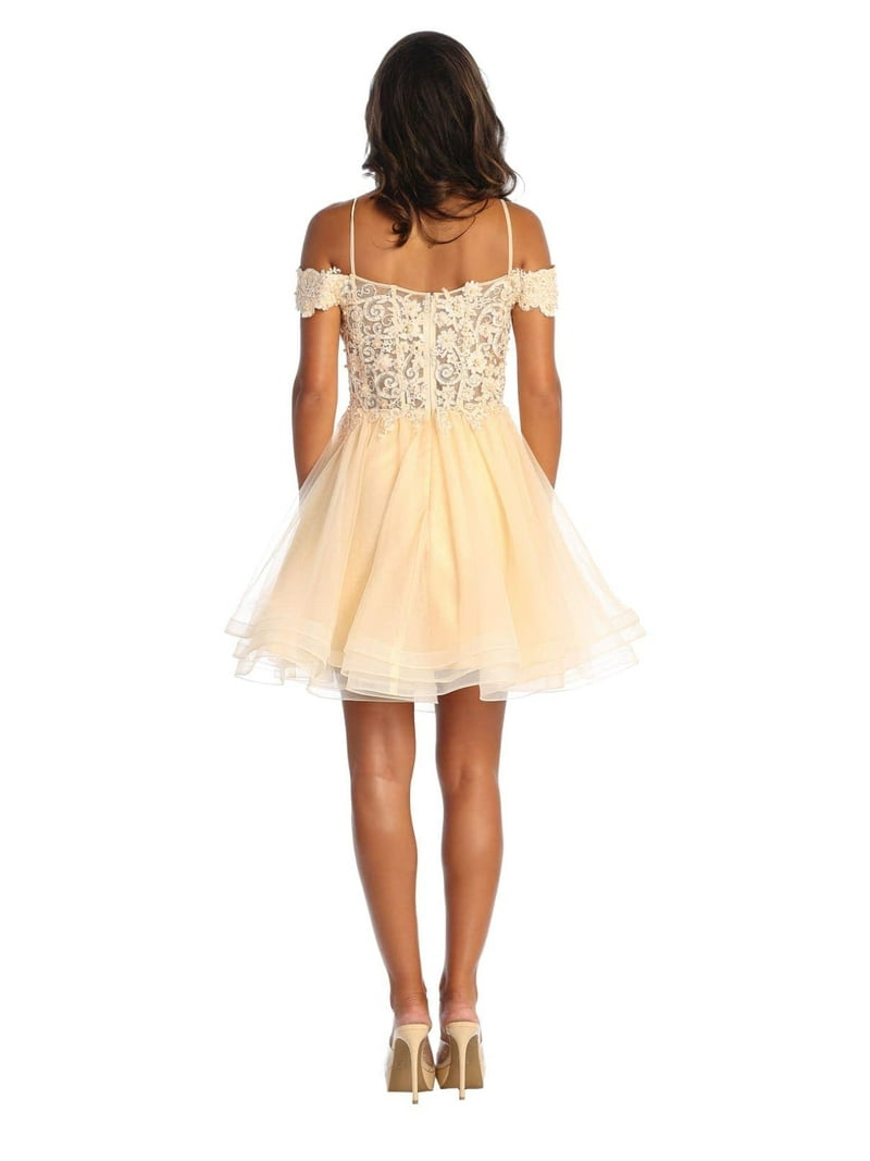 sachin and babi light blue dress Gold Homecoming Dresses and Gowns 2026 main image 1