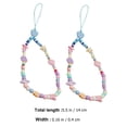 thumbnail image 2 of MasteelfCA 2pcs Creative Shells Phone Lanyards Exquisite Decorative Phone Hanging Straps, 2 of 7