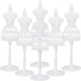 thumbnail image 4 of MLINS 6Pcs Doll Clothes Mannequin Doll Dress Display Form Stand Doll Dress Gown Model Stand, 4 of 6