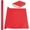 Red, variant on 39.4x16.9 Inch Book Binding Cloth Pink Bookcover Imitation Leather Surface with Paper Backed Book Cloth DIY Book Cloth Protective Cover for Book Binding Scrapbooking Album DIY Crafts