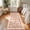 Light Orange, variant on HIWEAVER Light Green 2′ x 6′ Washable Floral Bordered Runner Rug for Kitchen Indoor Throw Carpet Modern Non-Slip Foldable Floor Cover for Dorm Home Decor