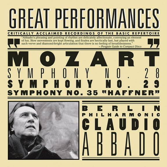 Claudio Abbado - Symphony 28 29 & 35 - Haffner - Music & Performance - CD