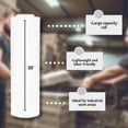 thumbnail image 5 of MMBM Machine Stretch Wrap White 1 Roll 20" x 5000' 63 Gauge Plastic Shrink Film for Packing Wrapping Moving, 5 of 7