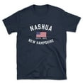 thumbnail image 1 of Nashua New Hampshire Patriot Men's Cotton T-Shirt, 1 of 1