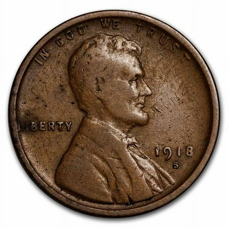 1918-S Lincoln Cent Fine
