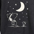 thumbnail image 3 of Peanuts - Star Gazing - Women's Lightweight French Terry Long Sleeve Shirt, 3 of 6