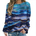 thumbnail image 2 of Holloyiver Women's Casual Crew Neck Sweatshirt Loose Soft Long Sleeve Pullover Tops, 2 of 5