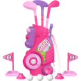 thumbnail image 1 of Set de golf Liberty para niños pequeños de 1 a 5 años con carrito de golf y 6 pelotas, 1 of 6