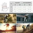 thumbnail image 3 of Irfora Guantes de ciclismo Guantes de bicicleta de montaña Guantes transpirables Amortiguadores amortiguadores de medio dedo Guantes deportivos para hombres y mujeres Irfora Guantes de ciclismo, 3 of 7
