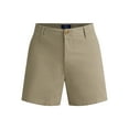 thumbnail image 3 of George Men's & Big Men's Stretch Twill Flat Front Shorts, 9" Inseam, Sizes 28-54, 3 of 5