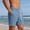 Sky Blue, variant on WIZUTIZ Mens Sweat Shorts Casual Drawstring Elastic Waist Waffle Workout Gym Short 7 inch Inseam Running Short with Pocket