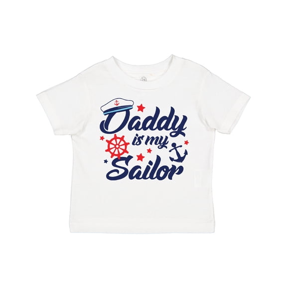 Inktastic My Daddy is My Sailor Boys or Girls Toddler T-Shirt