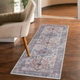 thumbnail image 7 of GLN Rugs Myra - Indoor, Machine Washable Area Rug 2'6"x7' Multi/Cream Home Carpet, 7 of 7