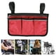 thumbnail image 2 of Bolsa Lateral Para Reposabrazos, Bolsa Lateral Para Silla De Ruedas Multifuncional Negra, Bolsa Lateral Para Scooter, Sillas De Ruedas Para Andadores, Sillas Móviles, Scooters ANGGREK GF2716, 2 of 8