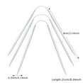 thumbnail image 2 of Easy to Use Flexible Knitting Needles For Socks Knitting Needles Yarn Knitting Needles Cable Needles with Magic Double Pointed 3MM, 2 of 7