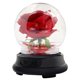 thumbnail image 2 of Luz De Rosa De Terciopelo Exquisita Flor De Rosa Luz De Pantalla De Vidrio Simulada Rosas Románticas Adorno De Iluminación Con Cadena De Luz Led Pantalla De Vidrio Para Festival Speravity HA018427-00, 2 of 6