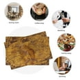 thumbnail image 6 of Rocae Vintage Map Printed Heat Resistant Place Mats,Classic Hemstitch Cloth Fabric Placemats Imitation Linen Place Mat Table Mats 18x12 inch, 6 of 9