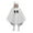 X2 White, variant on Krdevn Toddler Halloween Hooded Cloak - Glow in The Dark Ghost Hooded Cloak for Boys Girls Kids Party Dress Up Robe,Color:X3 White,Size:4-6 Years