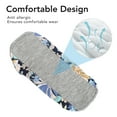 thumbnail image 4 of Serviettes Lavables Féminines pour des Périodes Confortables et Respectueuses de la Peau, Anti-Fuites, Absorbantes, Respirantes, Réutilisables en Coton, 4 of 7
