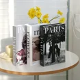 thumbnail image 1 of Libros falsos de moda para decoración de sala de estar, libros de diseño, adornos para mesa de centro, Club, habitación de Hotel, Villa, decoración de libros, 3 uds., 1 of 5