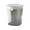 Gray-GY-home supplies, variant on LEFTHIGH Home Household Kitchen Trash Can Bedroom Toilet Lidless Bathroom Garbage Bin 10.6x9.4x9.4 Inches Plastic Waste Basket Christmas