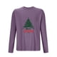 thumbnail image 4 of Blusas y camisas de manga larga con cuello redondo para hombre, deportivas, fitness, hogar, pijamas navideños estampados, camiseta de manga larga con cuello redondo, blusa de poliéster para hombre, 4 of 4