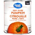 thumbnail image 1 of Great Value 100% Pure Pumpkin, 1 of 4
