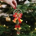 thumbnail image 1 of Navidad Arbol Adornos Red Bow Hangings, Christmas Tree Decoraciones Colgantes Rojos, Adornos para Árbol de Navidad, Festivo Estilo Navideño, Accesorios de Navidad, para Saln, Metal Frame,, 1 of 6