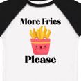 thumbnail image 4 of Inktastic Funny French Fry More Fries Boys or Girls Toddler T-Shirt, 4 of 5