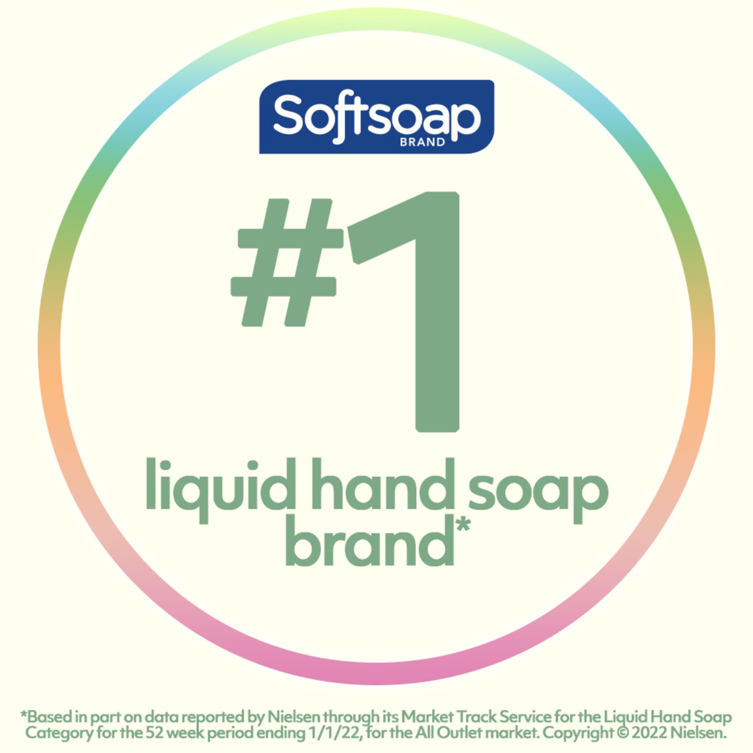Softsoap Antibacterial Liquid Hand Soap, Sensitive Rosewater And Aloe Scent Hand Soap, 11.25 Fl Oz (Pack Of 6)