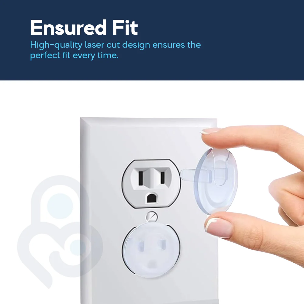 Baby Proof Me Outlet Covers 24-Pack Clear photo 7
