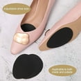 thumbnail image 4 of Black Shoe Sole Protector,Anti Slip Shoe Grips on Bottom of Shoes - Bottom Protector - Sole Guard - Non-Slip Shoe Pads for High Heels (6"x4",Black-2Pairs), 4 of 10